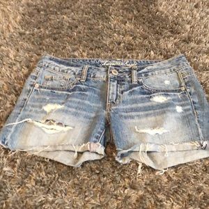 American eagle jean shorts